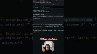 Python SSH Login using Paramiko 