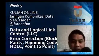 Kuliah Online Jaringan Komunikasi Data: Layer 2: Block Parity, Hamming Code, HDLC, Point to Point