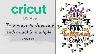 How to duplicate multiple Layers - Design Space IOS App