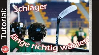 Eishockey Schläger richtig wählen, die Länge