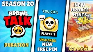 Brawl Stars: Brawl Talk Season 20 | New Season 20 Hints in Brawl Stars | 