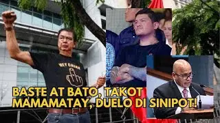 Baste Duterte at Bato Delarosa duwag! Natakot matikman ang kamatayan!