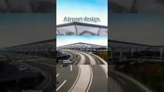 Airport design 🛫| Design of airport 🛬 | airport design architecture 🛃| #airport #shorts #design