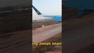 Plane landing 