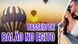 Fizemos um passeio de BALÃO