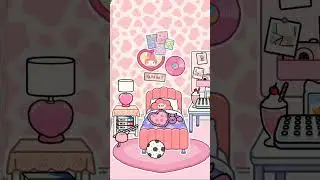aesthetic toca room idea😘💞✨#shorts #tocaboca #tocalifeworld #tocalife