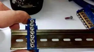 How to Mount a Neutral Bus Bar on a DIN Rail