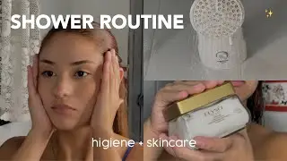 SHOWER ROUTINE 🚿 HIGIENE + SKINCARE : Esfoliação, Rotina de Cuidados Acessíveis, Feminina