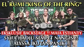 JEFRI NICHOL VS EL RUMI REMATCH: BACKSTAGE EXCLUSIVE!! SYIFA HADJU'S CONFESSION, DID IT CRY?!