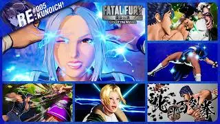 Fatal Fury: CotW | Kenshiro's Hiko (Pressure Point) Attacks feat. All CotW Girls #5