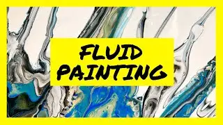 🖼 POURING y OPEN-CUP (Técnicas para el Fluid Painting)