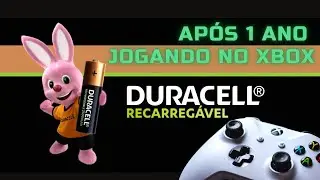 PILHA RECARREGÁVEL DURACELL APÓS UM ANO DE USO - REVIEW