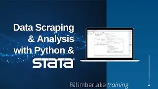 Data Scraping and Analysis with Python and Stata | Learn 100% Online