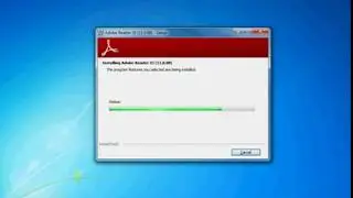 Adobe reader 11 installation on Windows