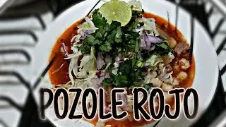 RECETA EXPRESS POZOLE ROJO DE PUERCO/RED POZOLE