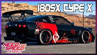 Need For Speed Payback Car Customization Nissan 180SX Type X