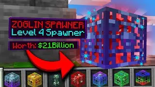 SECRET CUSTOM SPAWNERS ARE OP! | Minecraft Skyblock