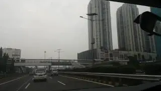Jakarta view from Car