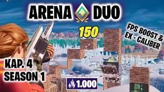 FPS BOOST & EX-CALIBER regeln in FORTNITE CHAPTER 4 | FORTNITE ARENA | UdoZockt