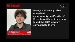 Gaining Essential Cybersecurity Skills With C|CT Certification: Murteza Ersoy