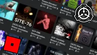 Playing Roblox SCP games