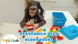 Stavebnica Pegy bloky | Rozvoj motoriky | Edukačné hračky #hracky #predeti #deti