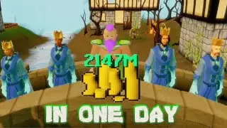 I made over max cash in under 24 hours playtime.