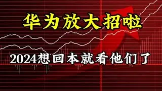 盘后迎来两大利好，华为业绩大爆发，2024最佳回本良机来了