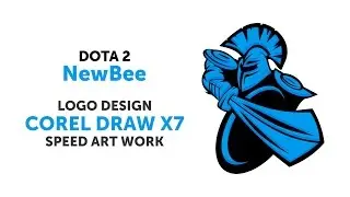 dota 2 newbee logo speed art work