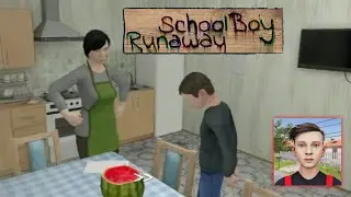 Все НАКАЗАНИЯ от Родителей + ПЛОХАЯ КОНЦОВКА 1 - SchoolBoy Runaway