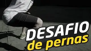Treino de Pernas Muito Rápido e Eficiente