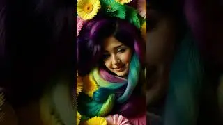 Ai Art Video Transformation Animation, of Thread Into a Girl #aiart #aianimation #aivideoshorts