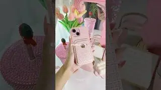 loving my new phone case! 🥹🎀🌷#pink #iphone15pink #phonecase