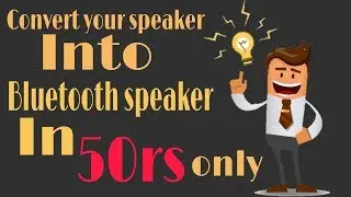 Bluetooth adapter unboxing||review convert ur speaker into Bluetooth speaker