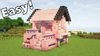 Minecraft Ultimate Cherry Wood House Tutorial🏠