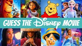 Guess the Disney Movie by a Frame | Disney Quiz | Disney Challenge