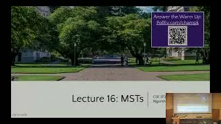 [CSE 373WI24] Lecture 16: Minimum Spanning Trees