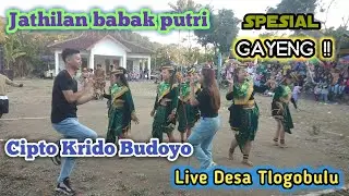 Jathilan babak putri CIPTO KRIDO BUDOYO, live Tlogobulu 24 Agustus 2024