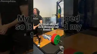 Tragic deadlift mishaps #deadlift #gym