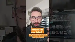 Une FAQ en approche ! pose moi toutes tes questions ! 