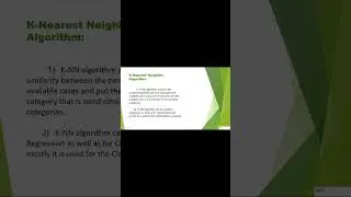 knn algorithm in machine learning 