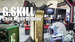 Case Mods on display at G.Skill - Computex 2023