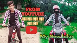 My new bike from YouTube earnings #ashokvlogger #earning #uprider2.0 @ashokvlogger8377