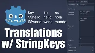 Translating Godot Games Using The StringKeys Addon