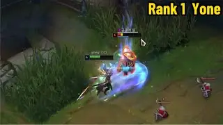 Rank 1 Yone: CN BEST Yone TAKING OVER KR Grandmaster!