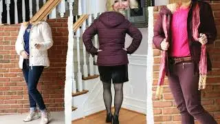 Women Winter Jacket Coat Weight Long-Sleeve Full-Zip Hooded Puffer Coat