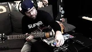 Roland SP-404A DJFX Looper on Live Guitar Jam | 