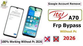 Itel A70/A50  Google Account Bypass 2026✅ Itel A70/A50(A665l)Frp Unlock Without Pc✅No Share  Article