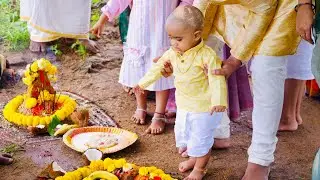 Mind Blowing Mahaan Ved Tonsure Ceremony | #alluarjun #alavaikunthapurramuloo must-see