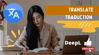 Quickly and Automatically Translate Articles in PDF and WORD Format (Translator DeepL)